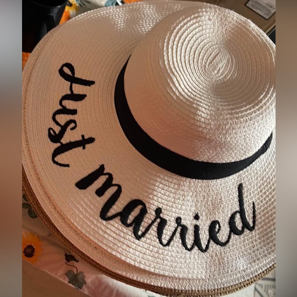 Bridal Party Beach Hats